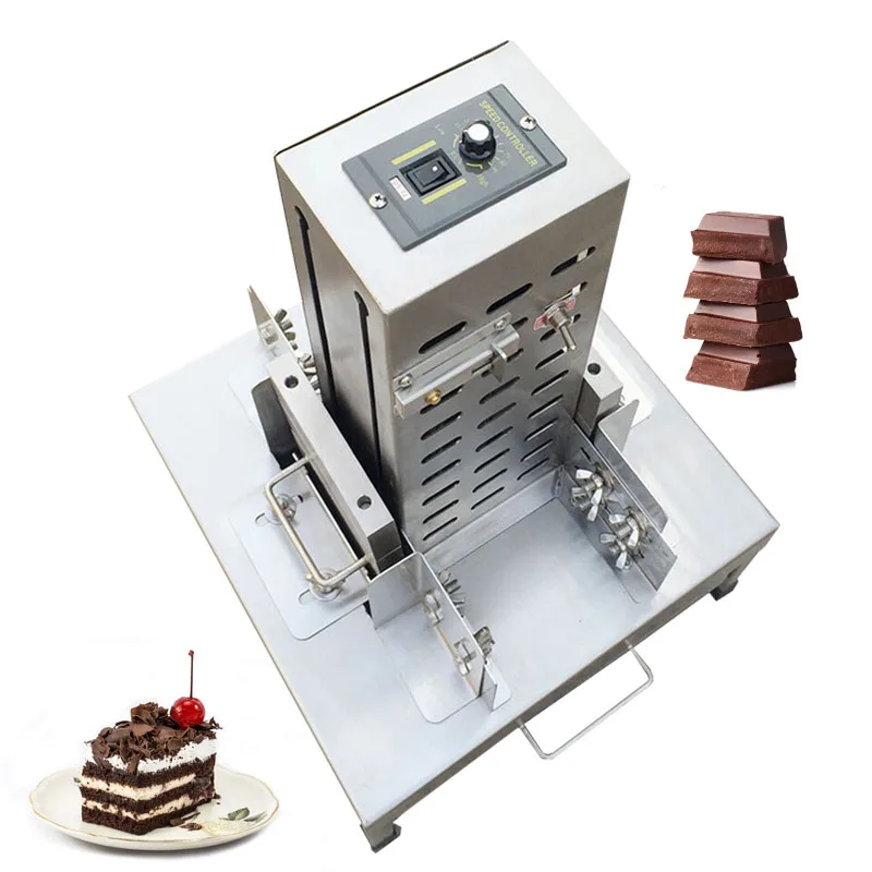 Automatic Chocolate Shaving Machine Professional Chocolate Scraper Stainless Steel Chocolate Chips Making Machine