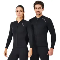 2MM Neoprene Diving Suit Split Top Long Sleeved Diving Suit Cold and Warm Diving Large Surfing Suit