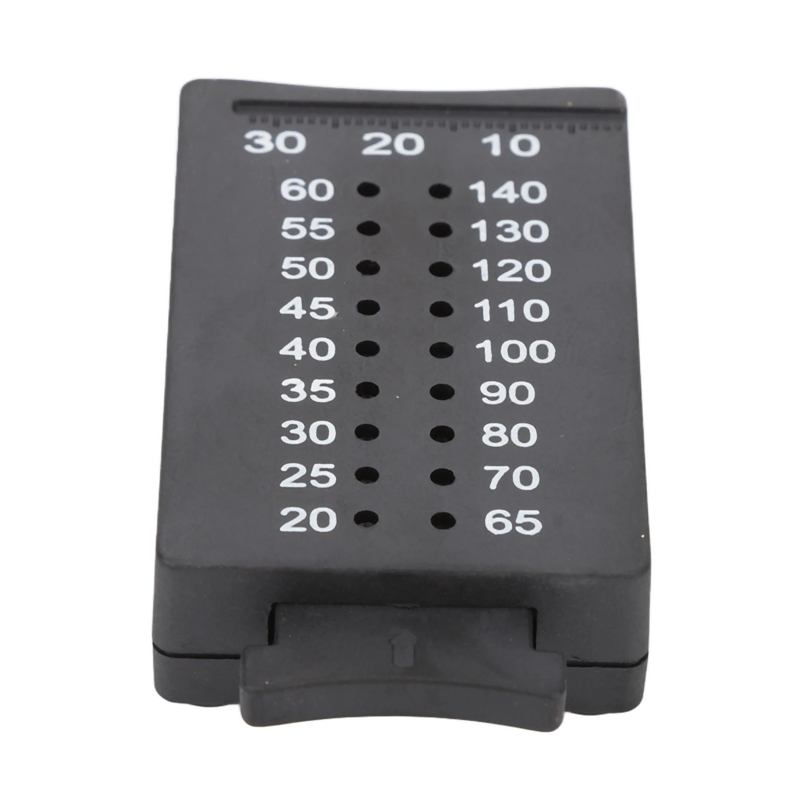 E5 Gutta Percha Cutter Heat Resistant High Accuracy Manual Oral Measuring Ruler for Oral Clinic Measuring Ruler Tools