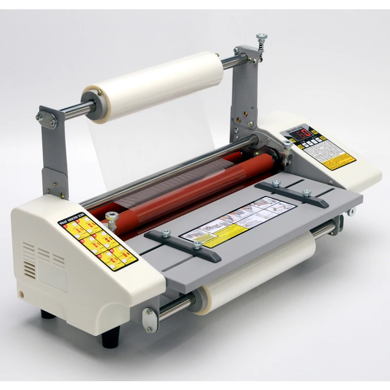 New 9350T A3+ Laminating Machine Four Roller Cold Hot Laminator Rolling Machine film photo Laminating Machine English Verion110V