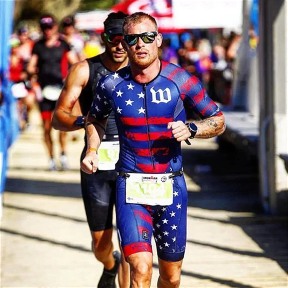 

Мужской гоночный костюм для триатлона Wattie Ink, командная одежда, велосипедный комбинезон для бега, мужской комплект для велоспорта, индивидуальный дизайн, спортивная одежда для MTB и велоспорта