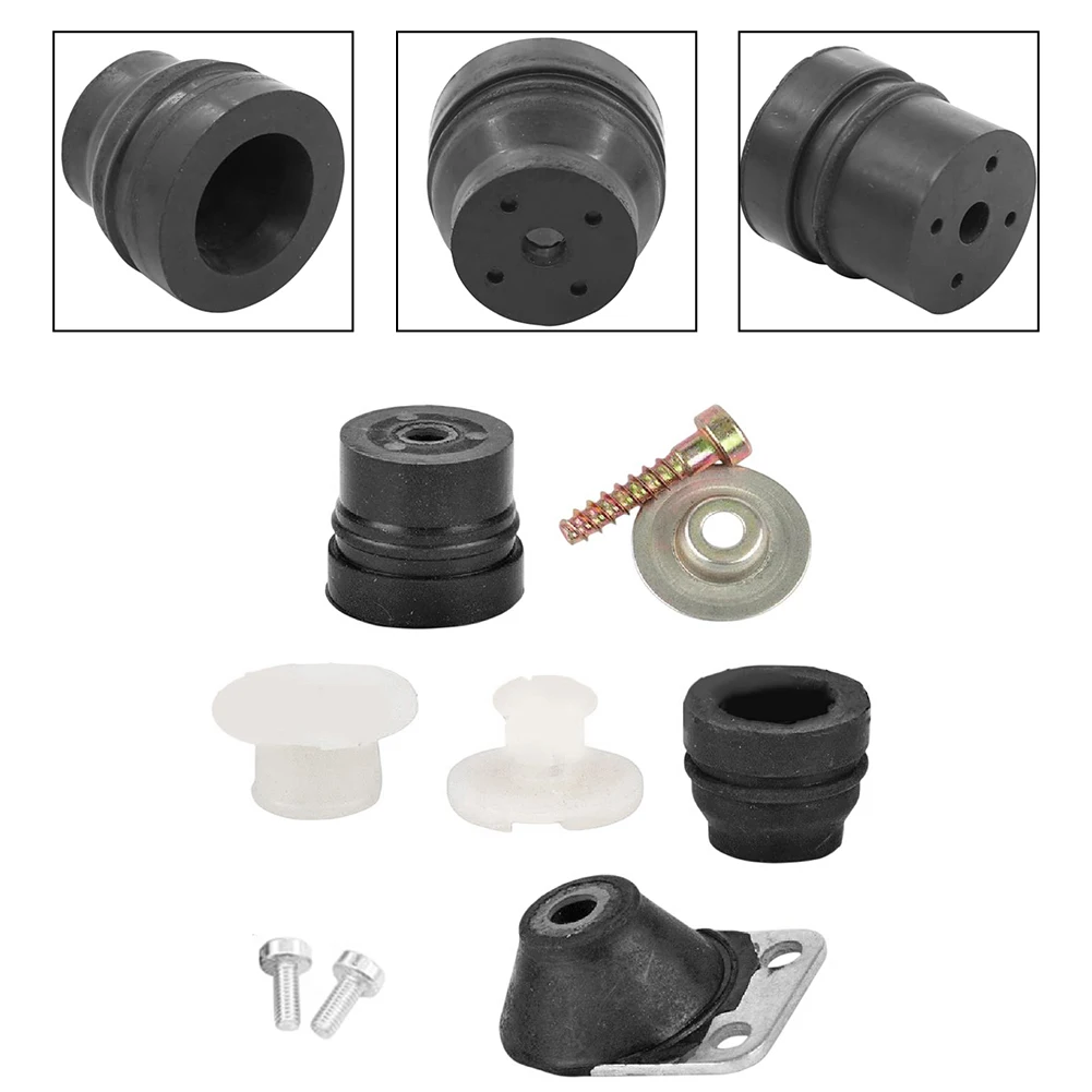 Shock Absorber Buffer Kit With Screws And For MS240 MS260 024 026 Chainsaw Vibration Reduction Repair Parts Garden Wood Cutting