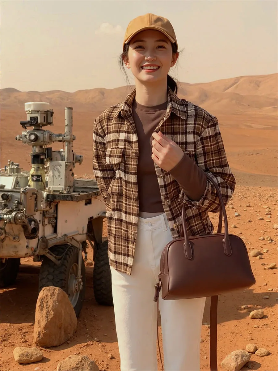 القهوة امرأة سيدة قمصان الصيف جيب بدوره إلى أسفل طوق نصف زر حتى تصميم الجبهة عارضة بسيطة الأساسية الحد الأدنى سيدة الموضة #4