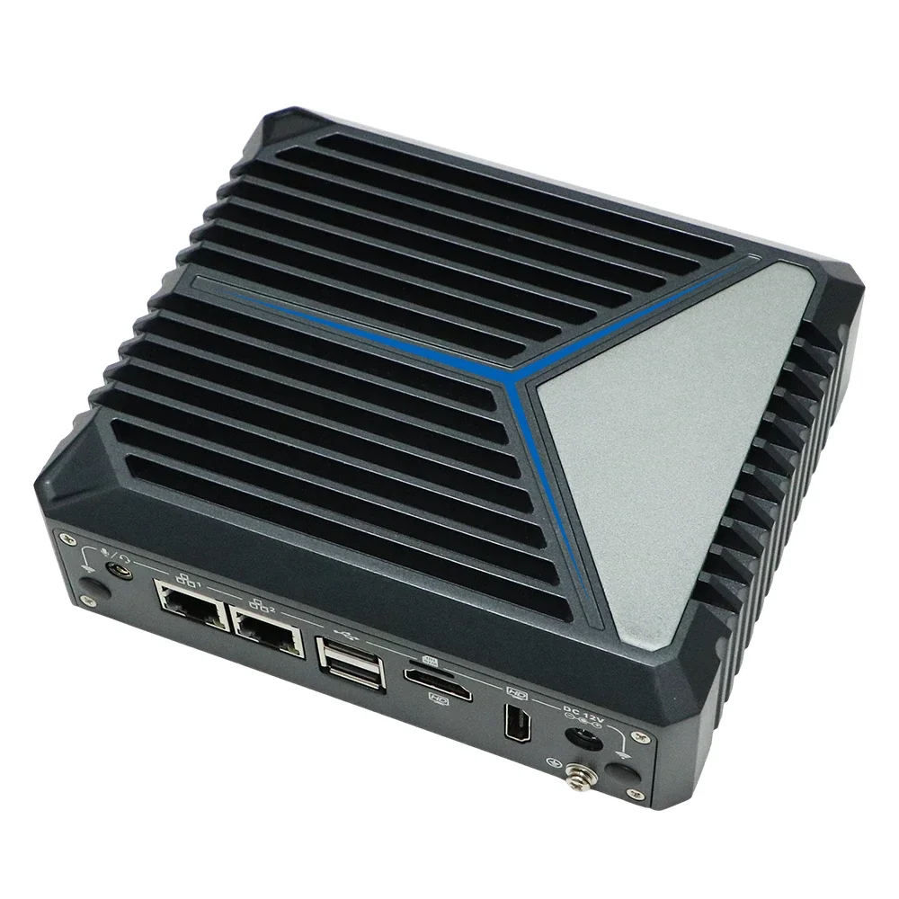 24 hours 7 days n100 barebone mini pc computer box pc industrial fanless pc for IT system