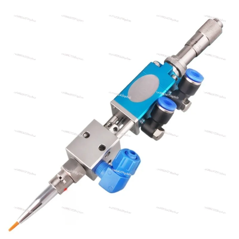 

MY2121Q Клапан дозирования наперстка SS Пневматический одножидкий прецизионный УФ-клей Автоматический игольчатый клапан для отжига клея Реакция