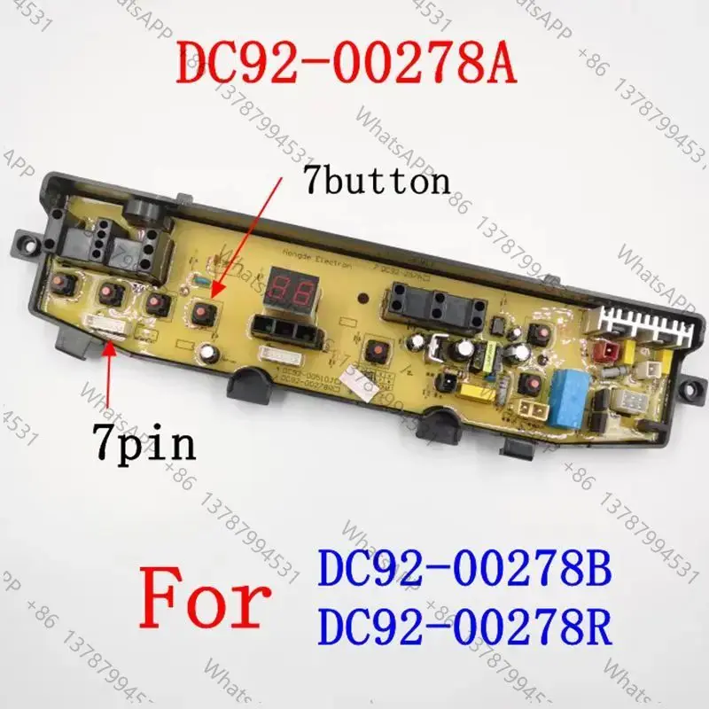 DC92-00278A For Drum Washing Machine Computer Board DC92-00278B DC92-00278R Circuit board parts