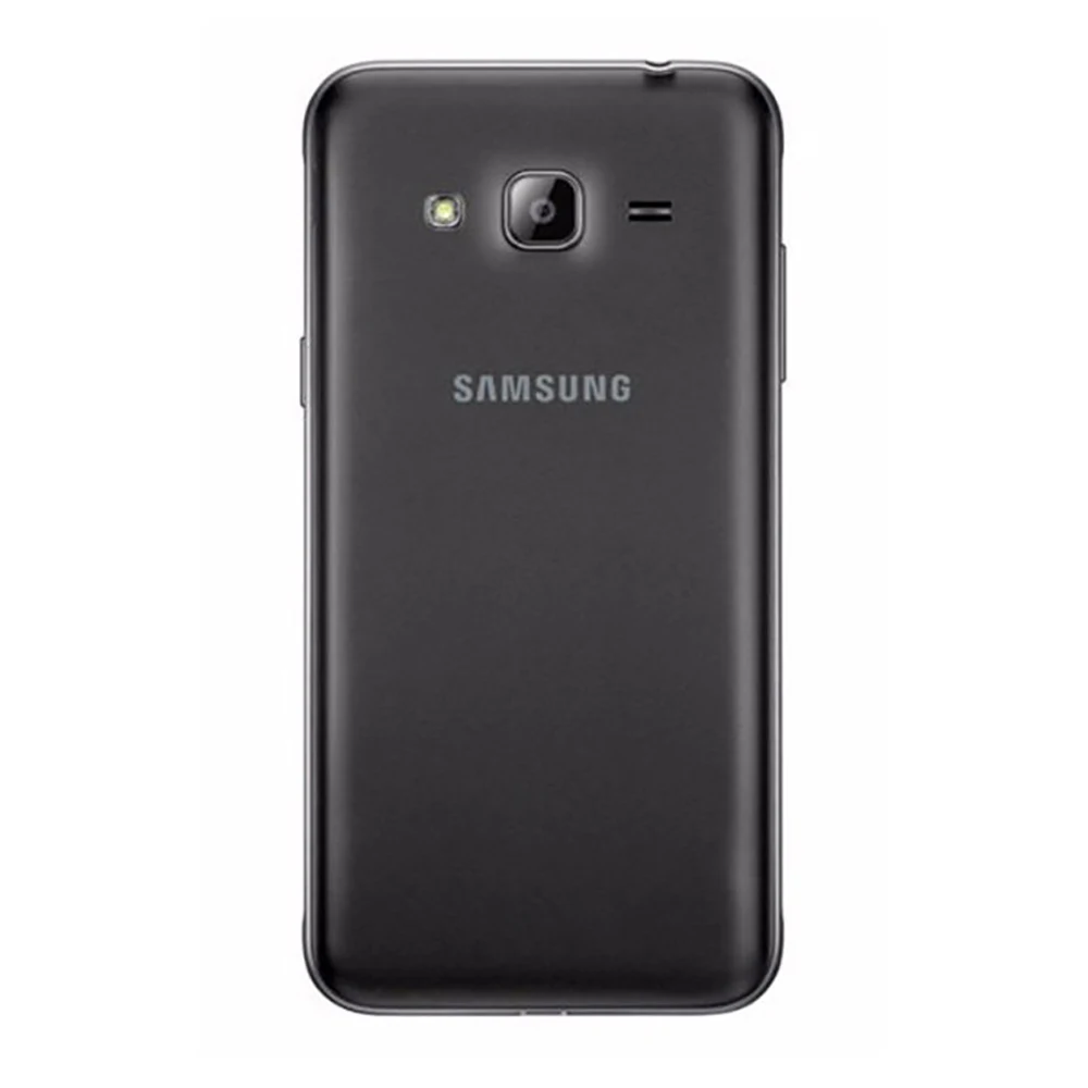 هاتف سامسونج جالاكسي J3 2016 J320F 4G الأصلي 5.0 بوصة 1.5 جيجابايت رام 8 جيجابايت روم هاتف محمول 8 ميجابكسل + 5 ميجابكسل رباعي النواة أندرويد هاتف ذكي