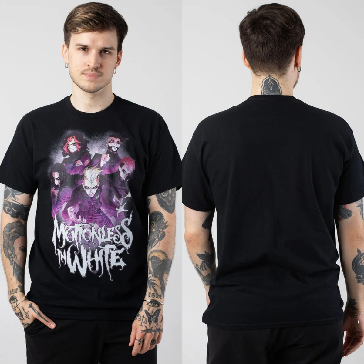 New Motionless in White Graphic Cotton T-shirt Unisex Summer Short Sleeve Fashion Brand Tee Luxury Casual Vintage Tees