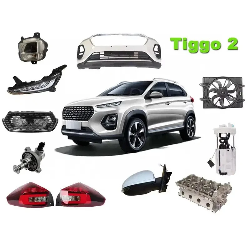 Piezas de coche de alta calidad, rejilla de admisión, rejilla media de red, Chery Tiggo 5x Tiggo 4