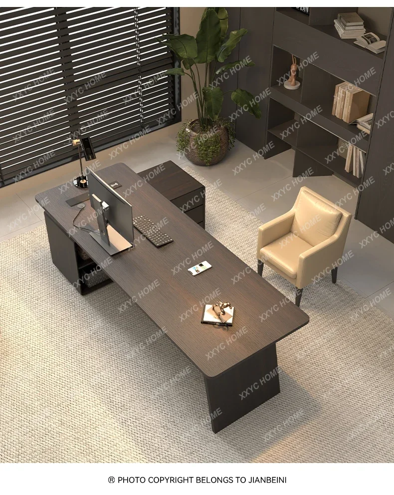 MMBn Y Commercial Lshaped Wooden Office Desk Modern Computer Standing Office Desk Gaming Luxury Conference Mesas Escritorio