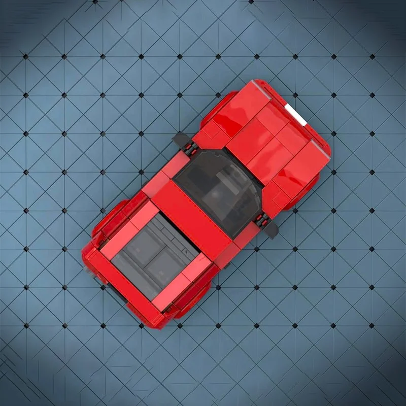 308 pçs moc jp carros crx cidade campeões super carro modelo blocos de construção arquitetura brinquedos presentes natal diy ideia criativa