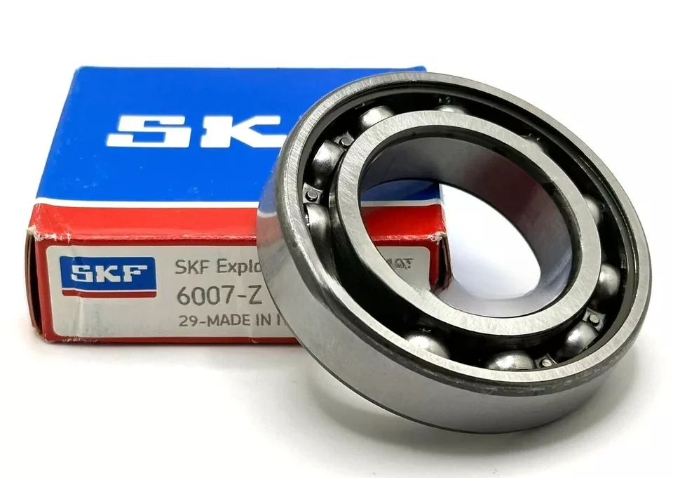 SKF 6007 Z DEEP GROOVE BALL BEARING, METAL SHIELDED ONE SIDE 35x62x14mm