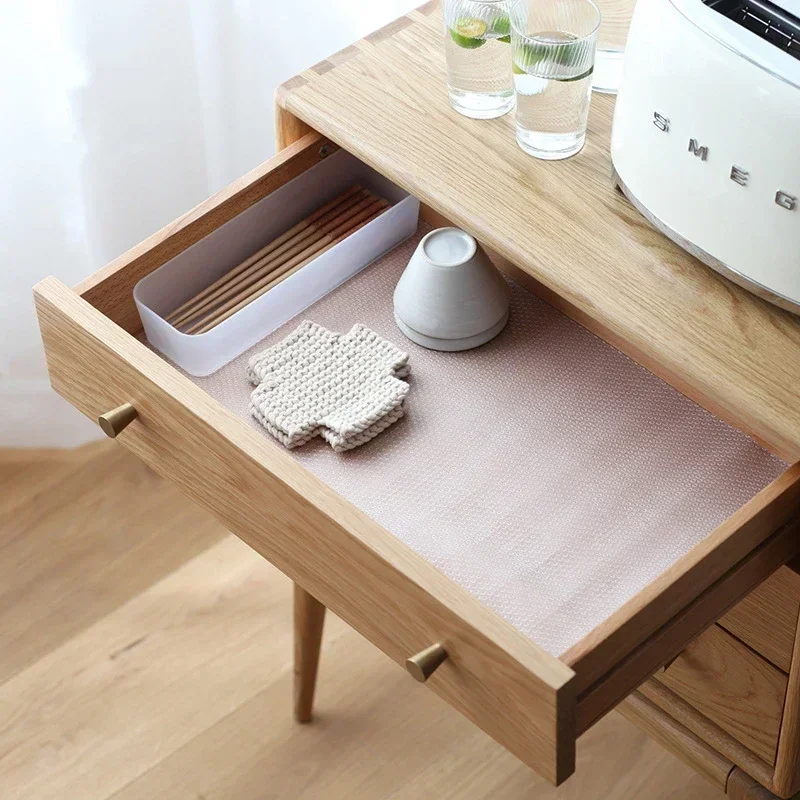 

Drawer Mat Shelf Cover Liners Cabinet Pad Oil-proof Liners Non Slip Waterproof Closet Placemat Table Pad Paper Non-slip EVA Mat