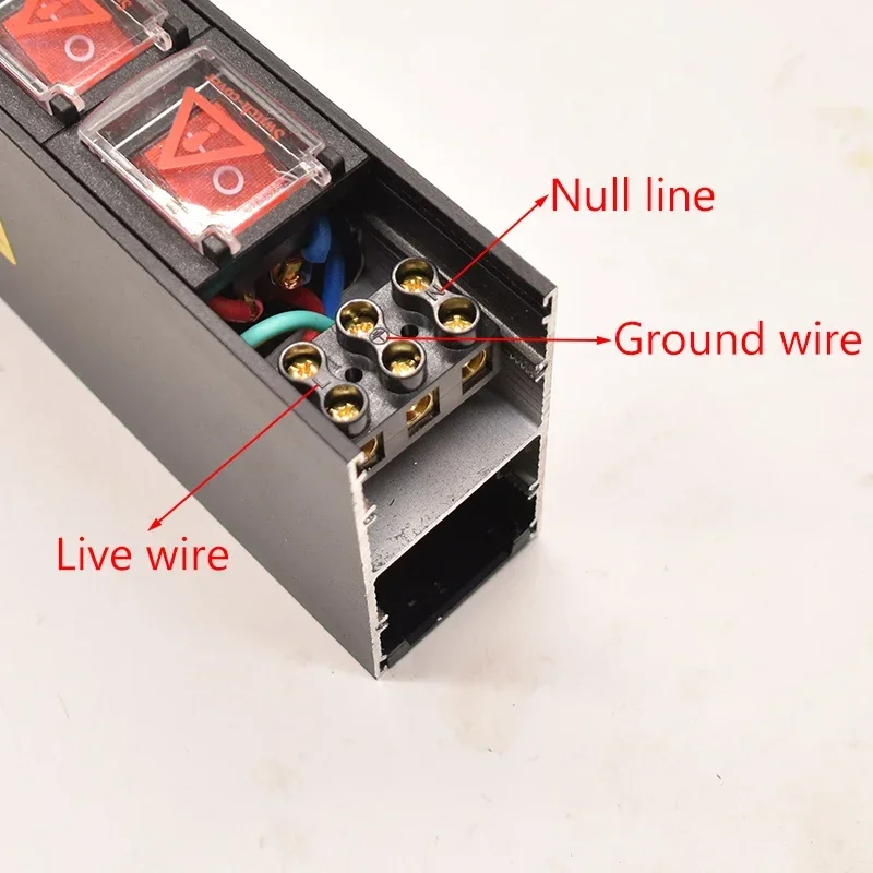 PDU soket kabinet Strip daya, Unit distribusi daya, saklar depan 8 posisi, belakang 8 soket output