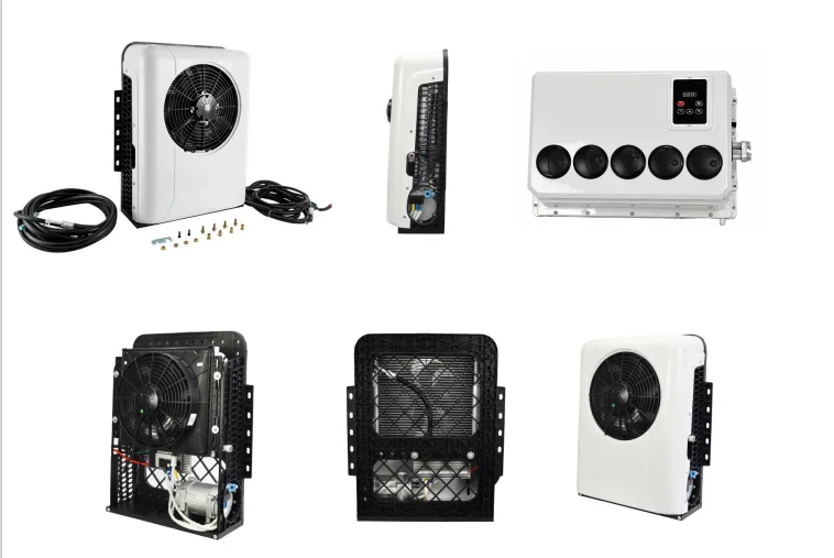 الجملة 12 فولت 24 فولت السيارات RV جرار سيارة أجرة شاحنة مكيف الهواء جديد R134a وقوف السيارات برودة لشاحنات الكابينة والجرارات #3