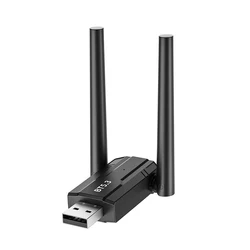 Audio Music Receiver Transmitter Dual Antenna Low Power Transmission Bluetooth-Compatible 5.3 Wireless USB Adapter