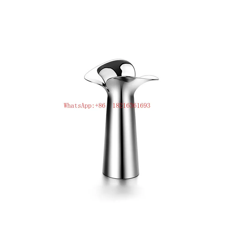 Nordic Stainless Steel Vase, Living Room Dining Table Home Decoration, Flower Arrangement Device
