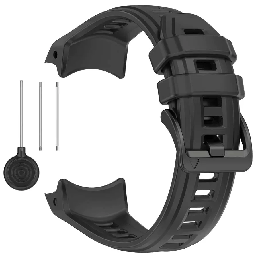 Gelang Silikon untuk Garmin Instinct 3 Tali Pengganti Gelang Korea untuk Garmin Instinct 3 50Mm 45Mm Gelang Jam Tangan Pintar ﻿