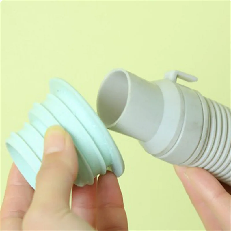 1PC can be extended sewer seal pipe deodorant sealing plug telescopic water tank sewer ring washing machine sewer sewage pipe