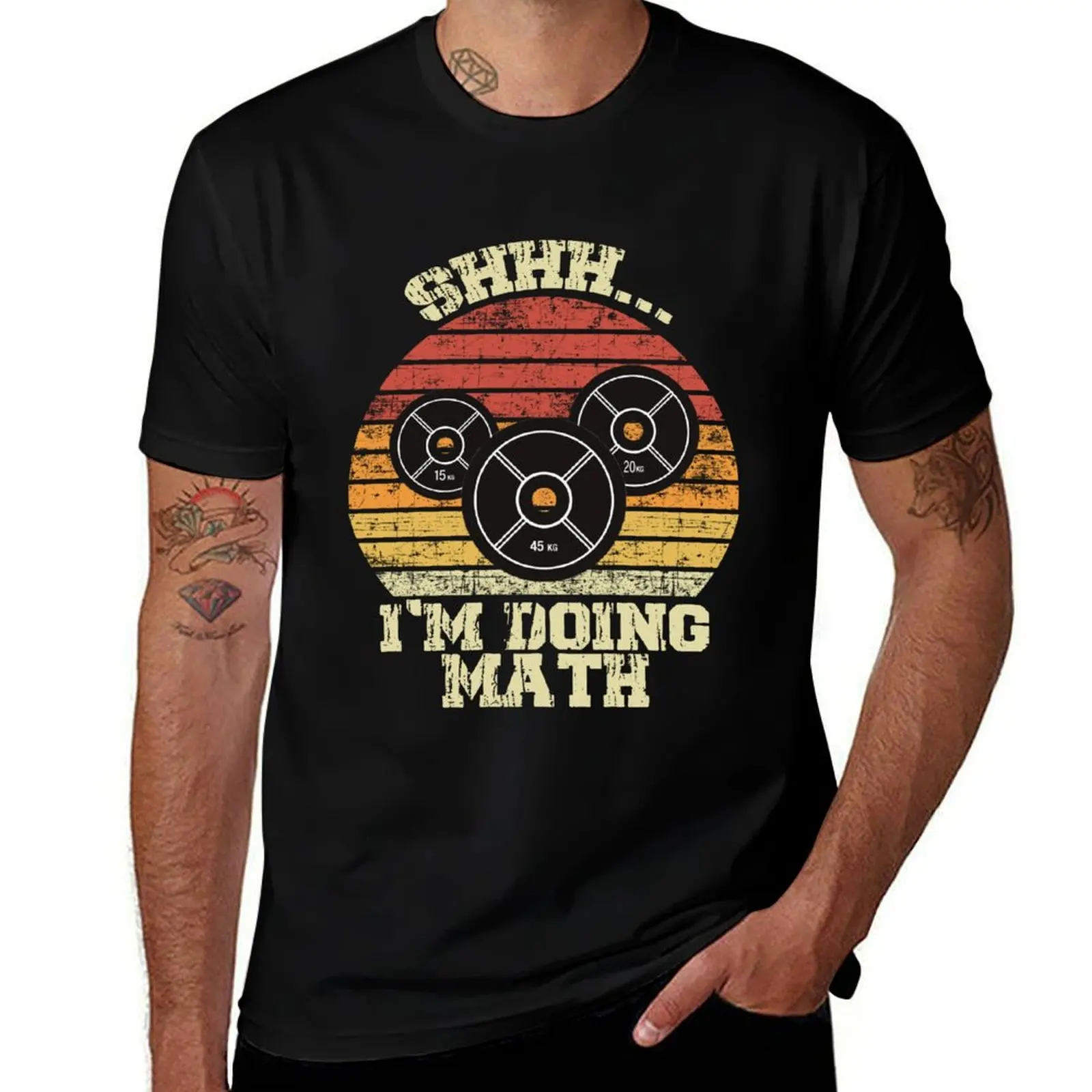 

Shhh... I'm Doing Math T-Shirt vintage anime shirt customs design your own anime clothes t shirts men