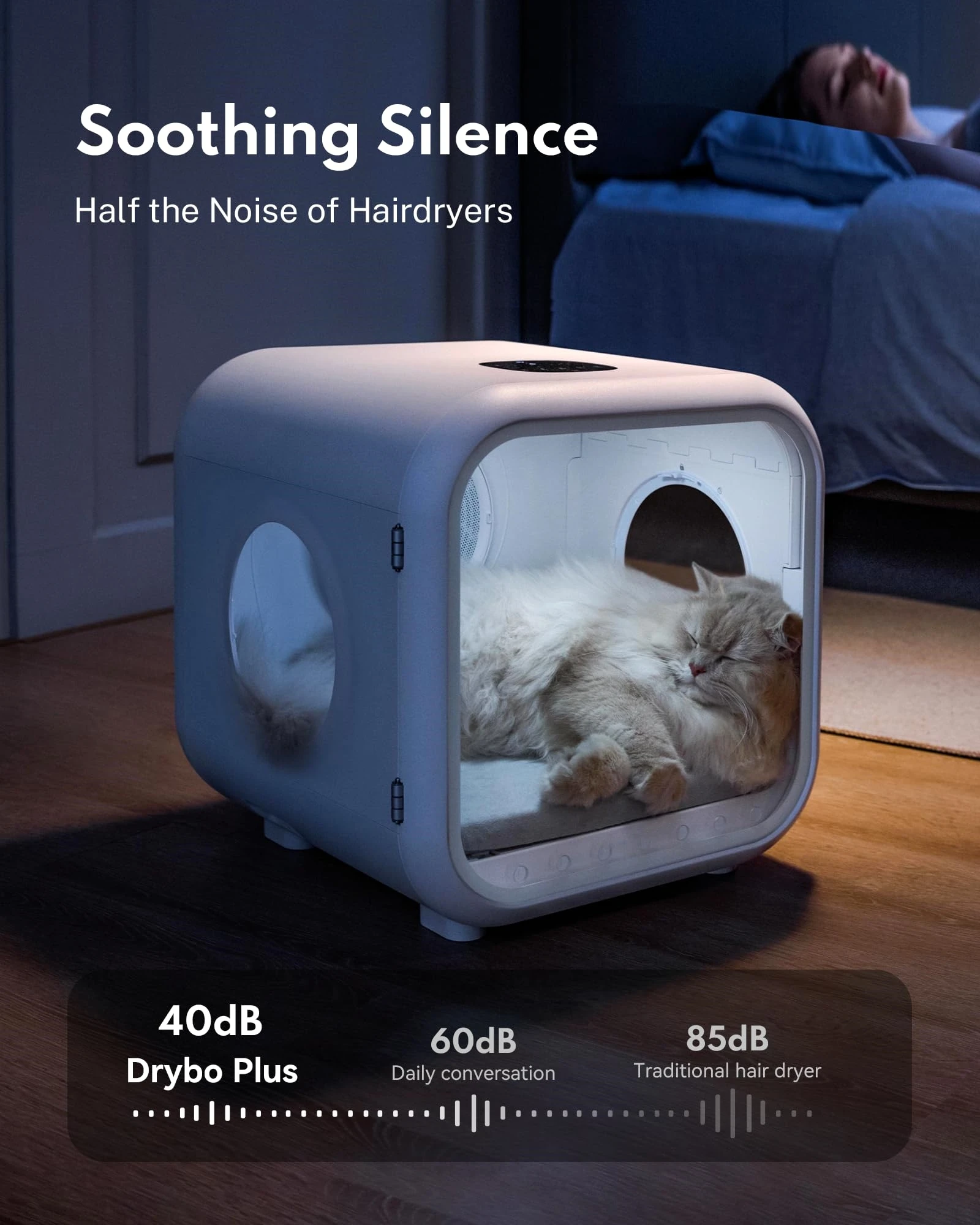 Dryroom Drying Machine Dry Pedestal Grooming Standing Stand Pet Large Box Cage Automatic Cat Dog Cabinet Dryer