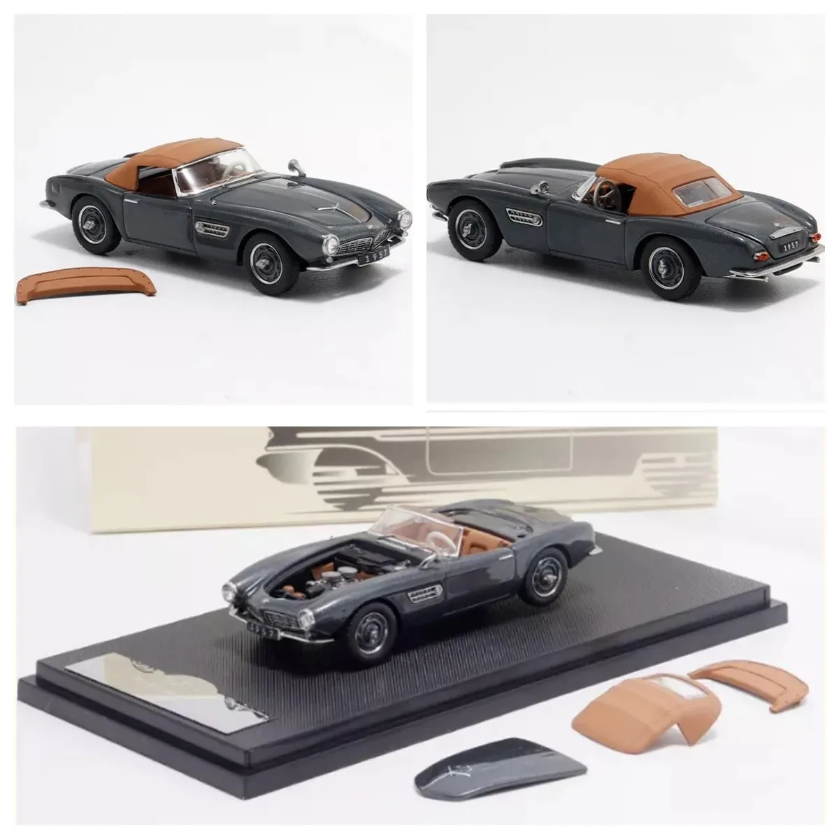 GFCC 1957 507 ZACHTE TOP + MOTOR Model Auto Gery 1/64 Diecast Metalen Auto BN Model Auto Collectie Limited Edition Hobby speelgoed