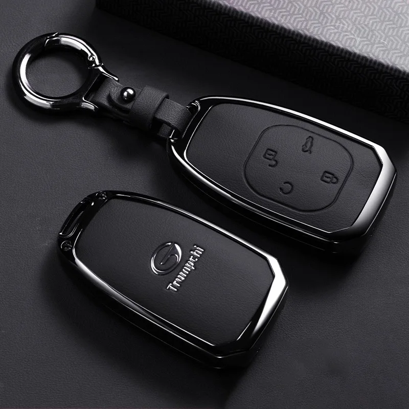 Autoschlüsseletui für GAC Trumpchi GS3 GS4 Emzoom GS8 Emrow Mbao GN8 Empow Emkoo Schlüsselanhänger Cover Shell Gehäuse Halter Fob Zubehör – Detail 6
