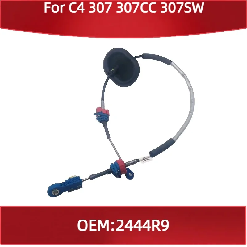 2444R9 For Citroen C4 for Peugeot 307 307CC 307SW Triumph Gear selection control cable  Select the gear control cable