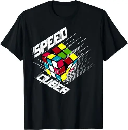 Competitive Puzzle Cube Speed Cuber Hobby 80s Vintage T-Shirt