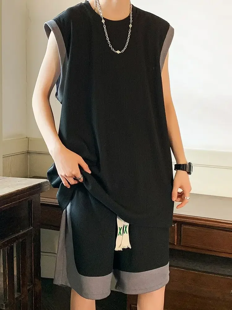 

Basketball Uniform Men's Shorts Set Sports Suits Outfits 2025 Trend Aesthetic Essential Cheap Clothes Male T Shirt Short Sets