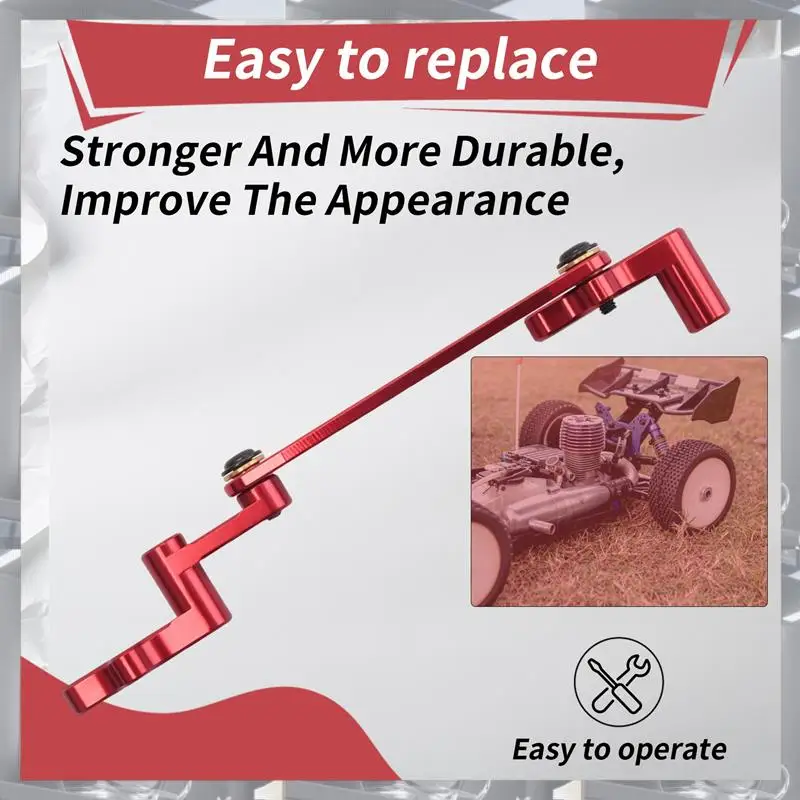 A84F-RC รถอัพเกรด 2706 ชุดประกอบพวงมาลัยสําหรับ Wltoys 1/12 124008 RC รถอัพเกรดอุปกรณ์เสริม