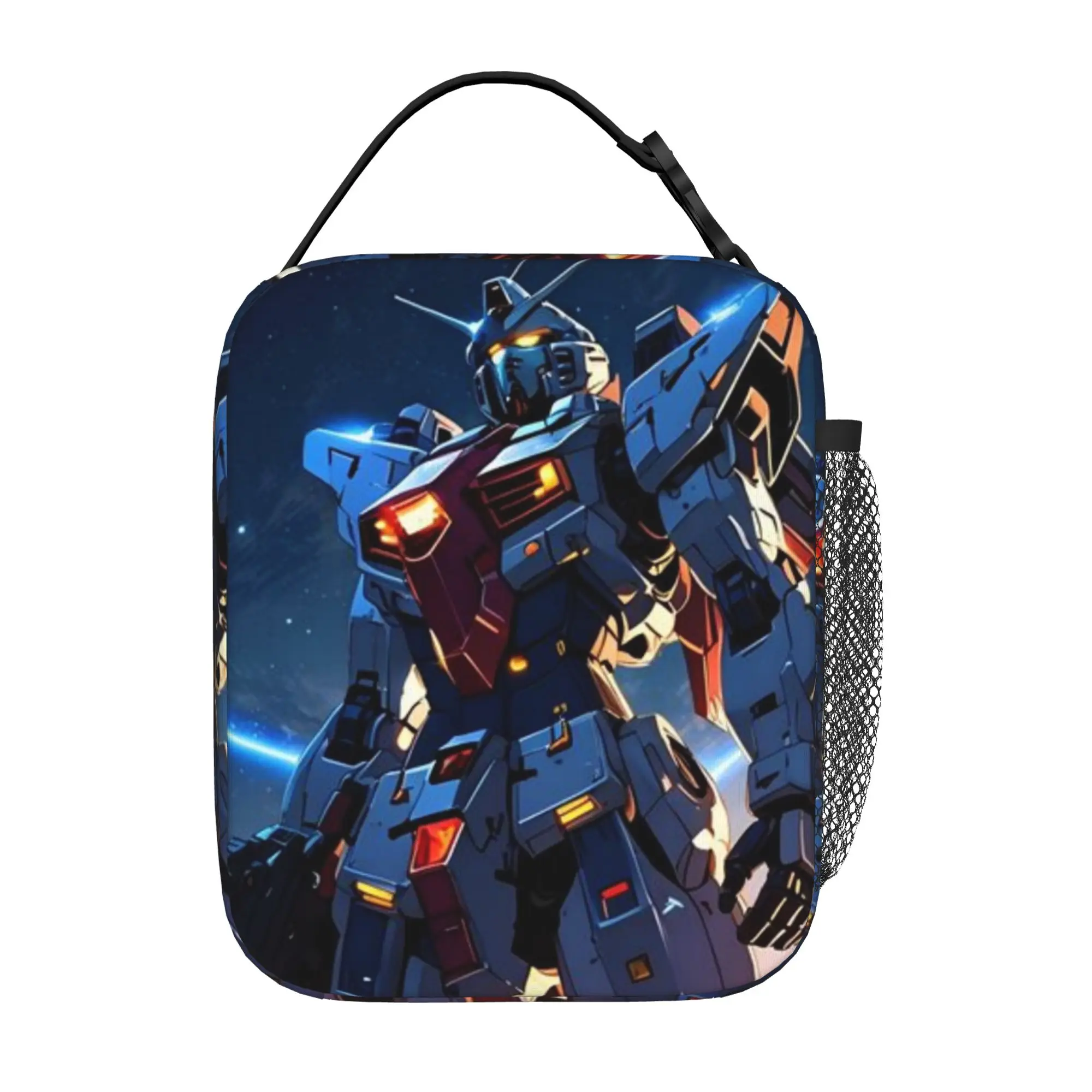 Zurück in die Schulsaison Gundam Snack Bag Robot Movies (14) Waschbare, lässige, tragbare, wärmeisolierende Lunchtasche