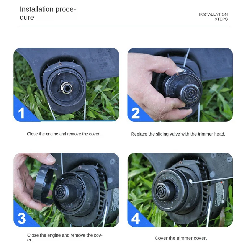 ABFW Cover + Spring Set Lawnmower Accessories -136-/682378-02 Spool Mowing Head Mowing Rope Reel
