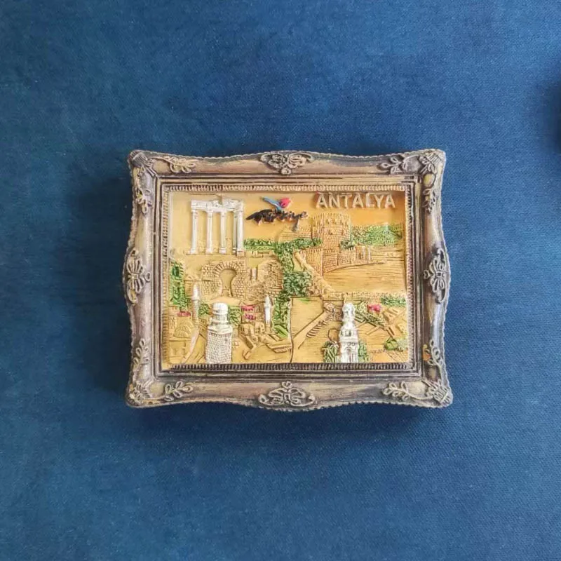 Unique Fridge Magnets Featuring Istanbul, Ephesus, Efes , Fethiye, Cotton Castle - Handcrafted Souvenirs