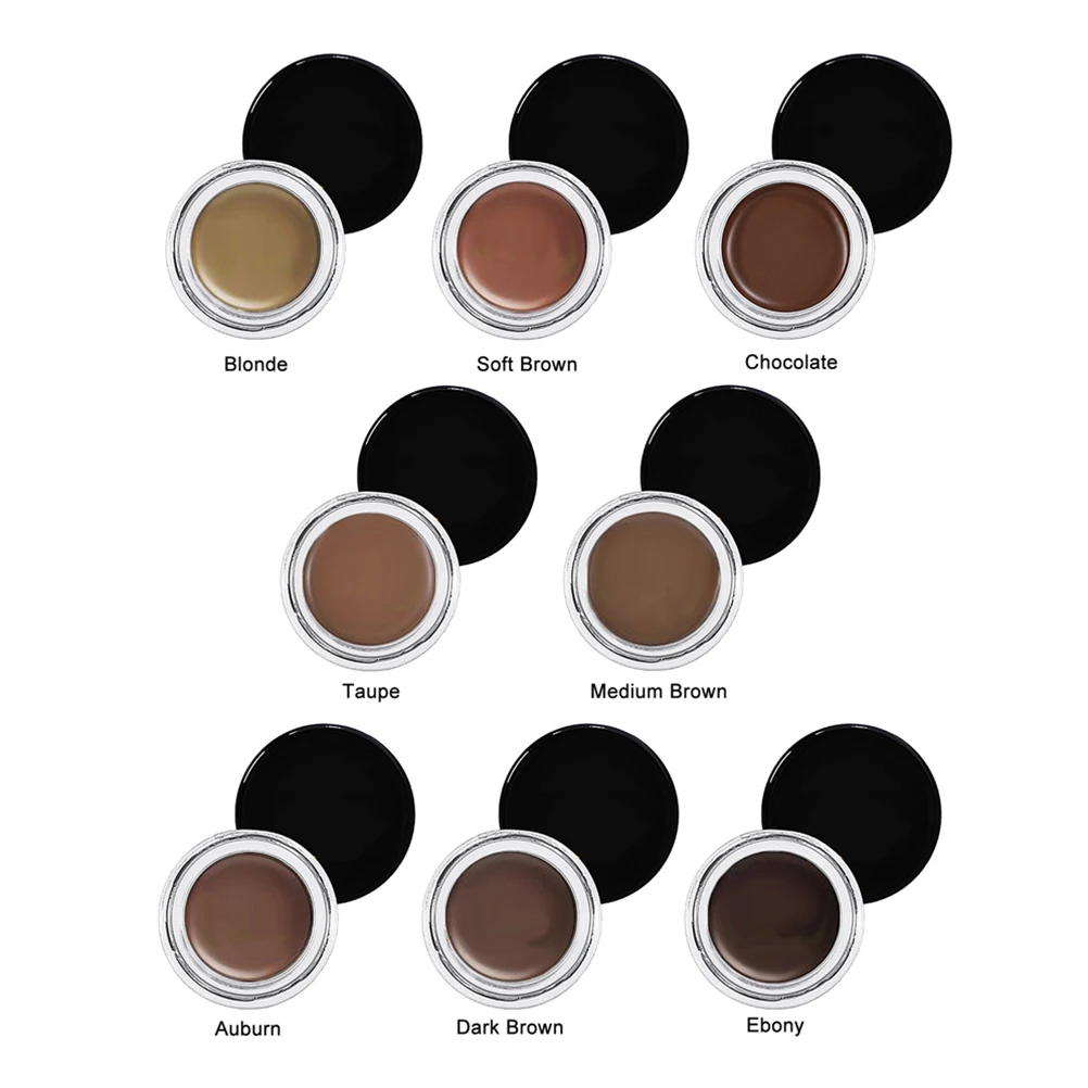 

Waterproof Long Lasting Eyebrow Dye Cream Sweat Resistant Smooth Comfortable Use Stereo Face Makeup