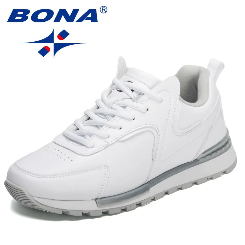 BONA 2023 New Shoes Men Outdoor Walking Shoes Man Casual Lightweight Sneakers Leisure Footwear Comfy Durable sole