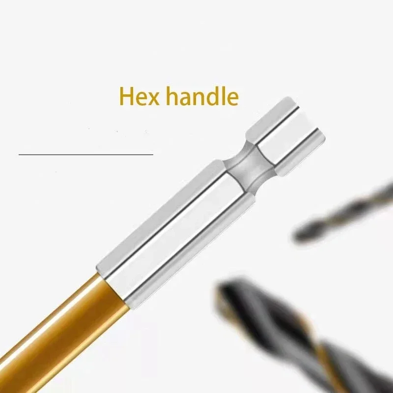 New Practical Quality Drill Bit 1.5-6.5mm 1/4 Hex Shank 1Pcs 6.35mm Shank Adapter High Speed Steel Longer Life