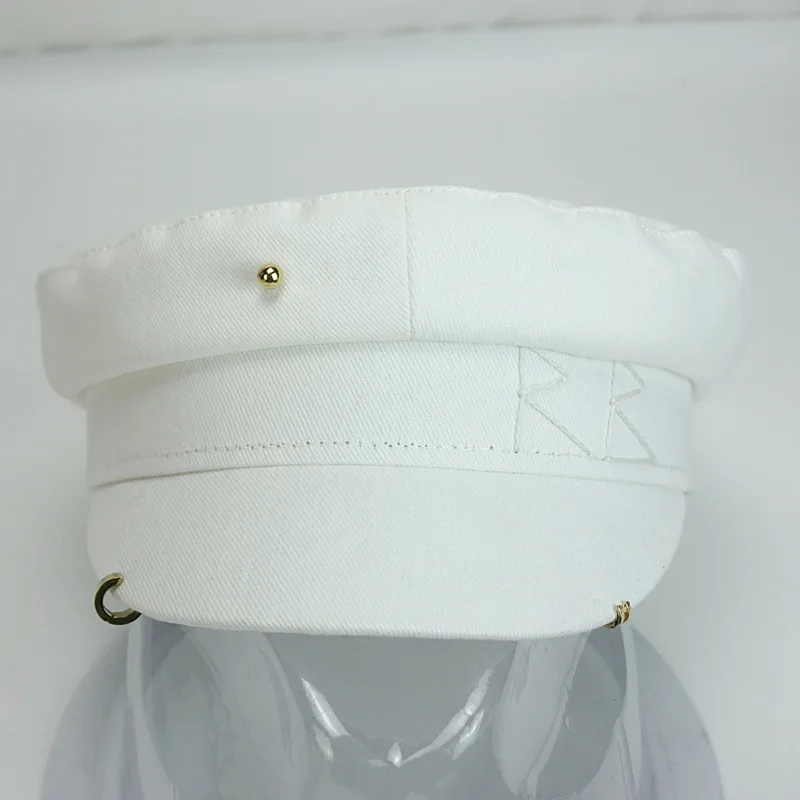 New Brand Designer Newsboy Cap Earrings Women Sun hat Letter Military Cap Visor Outdoor Unisex