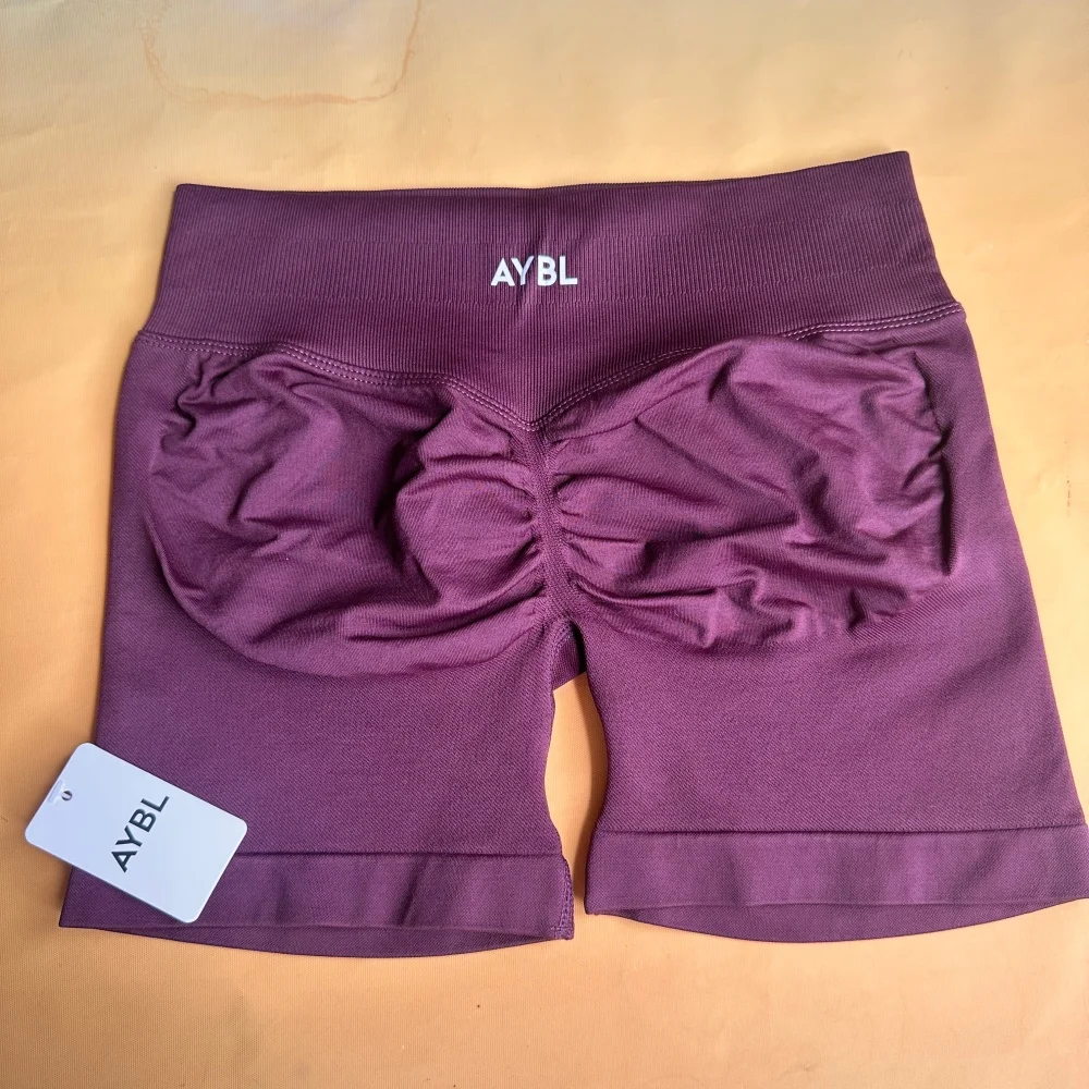 AYBL Low-Rise Yoga-Shorts – Po-formende Fitness-Shorts für Damen: Dehnbare, feuchtigkeitsableitende und rutschfeste Sportshorts – Detail 14