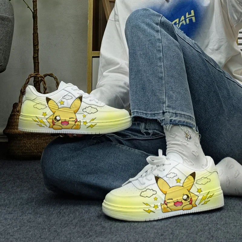 

New Original cartoon Pokémon princess cute Casual shoes non-slip soft bottom sports shoes girlfriend gift