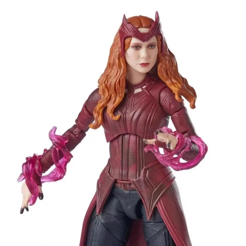 Hasbro Marvel Legends Scarlet Hexenbiest Wanda Movie 6-inch Action Figure Hand Limited Model Gift Back To School Anime Toys