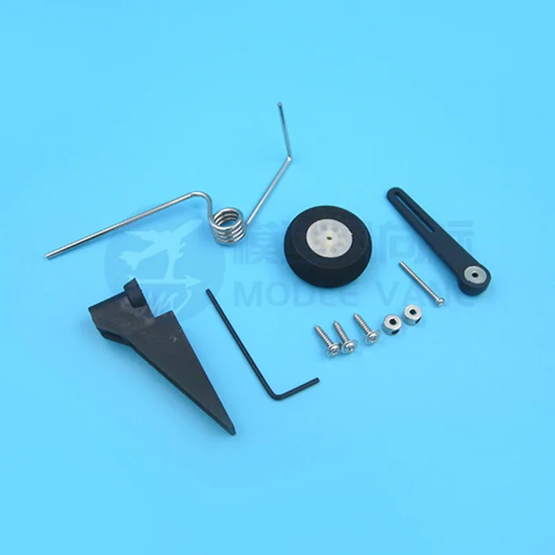 Train d'atterrissage de roue arrière de niveau 60-120, assemblage rapide pour avion RC, 1 pièce