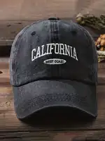 1Pc Vintage Embroidered Letter Wide Brim Baseball Trucker Cap Unisex Y2K Millennium Dad Hat Casual Sun Hat For Men Women Summer Daily Beach Outdoor Street Wear