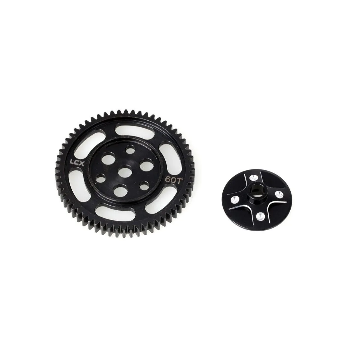 

LCX Racing 1/10 RC Crawler Hard Steel Transmission Spur Gear 60T for Axial SCX10 PRO Upgrades Parts Accessories