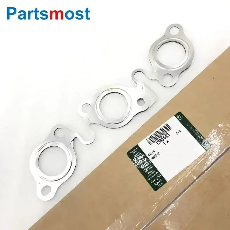 NEW 2.7L 3.0L V6 DIESEL ENGINE EXHAUST MANIFOLD GASKET FOR LAND ROVER DISCOVERY LR3 LR4 RANGE ROVER SPORT VELAR C2S30281 1336543