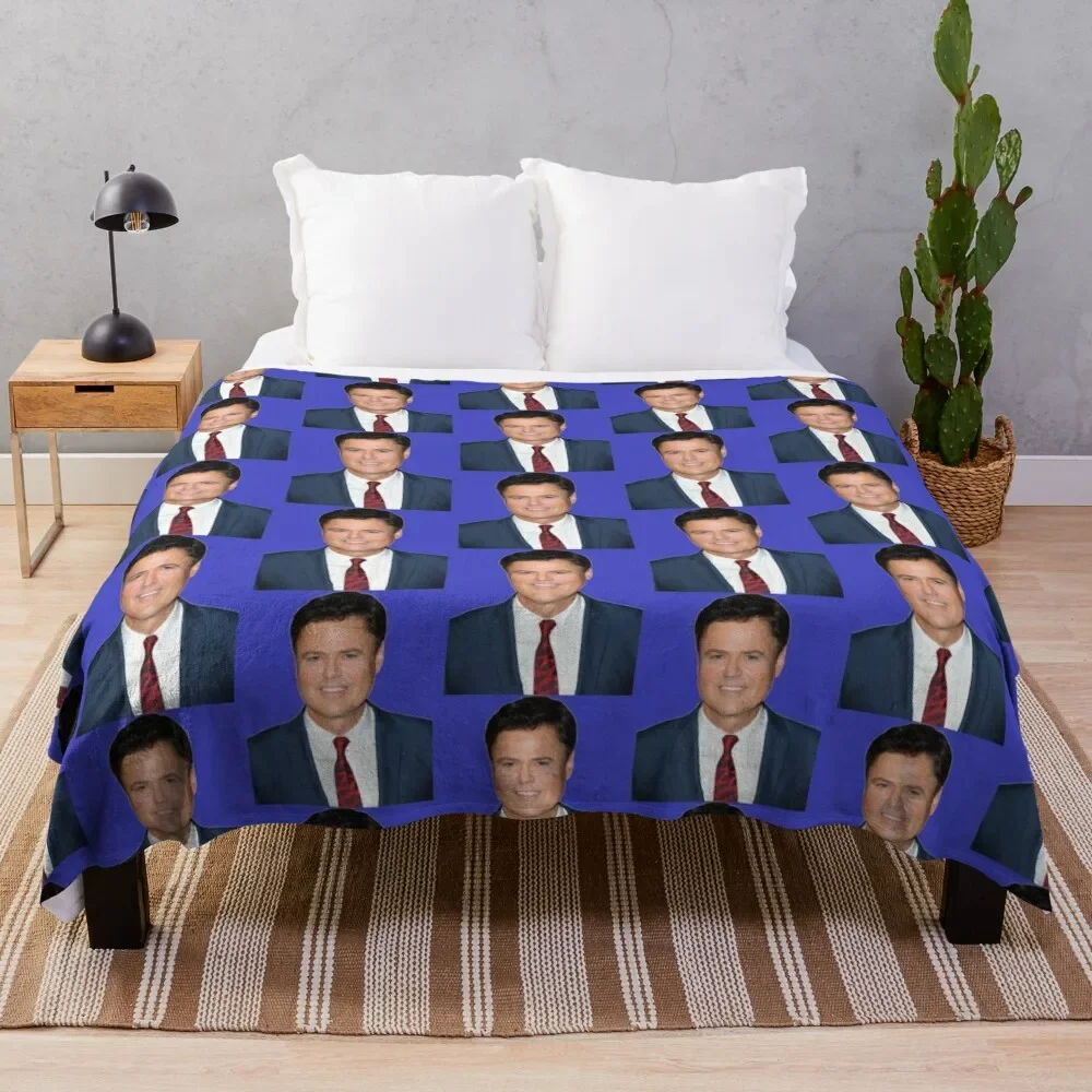 

donny marie osmond Throw Blanket Tourist anime Loose Nap Blankets