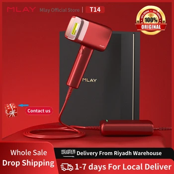 MLAY T14 IPL Hair Removal ICE Cool Laser Hair Removal Epilator 3IN1 Permanent Epilator Body 500000 Flashes Electric Depilator
