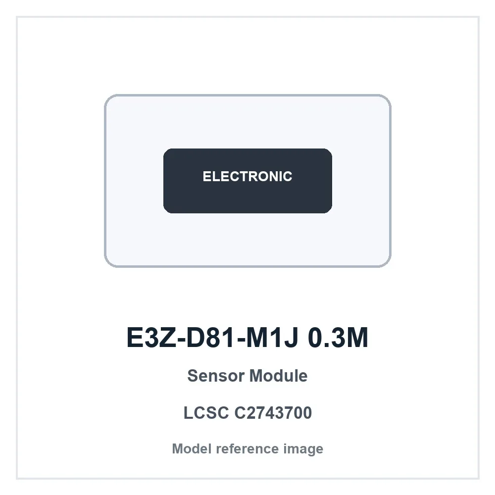 1pcs E3Z-D81-M1J 0.3M Sensor Module