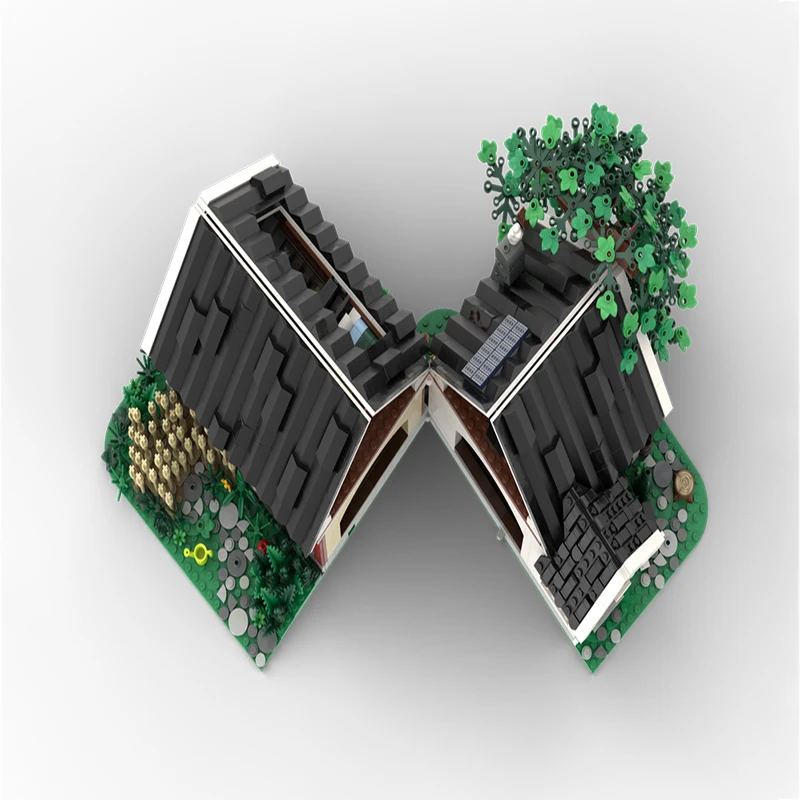 2672 pièces de construction modulaire, série BDP 5, MOC, conception de blocs de construction modulaires personnalisables, technologie de construction modulaire, jouet DIY pour enfants, cadeau de Noël