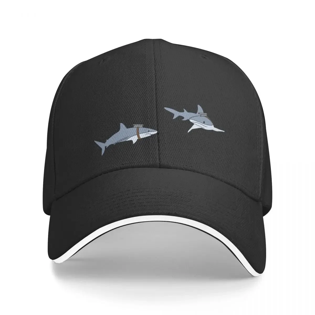 

Sharks with laser beams Baseball Cap Cosplay Gentleman Hat New In The Hat |-F-| Caps Male Women's